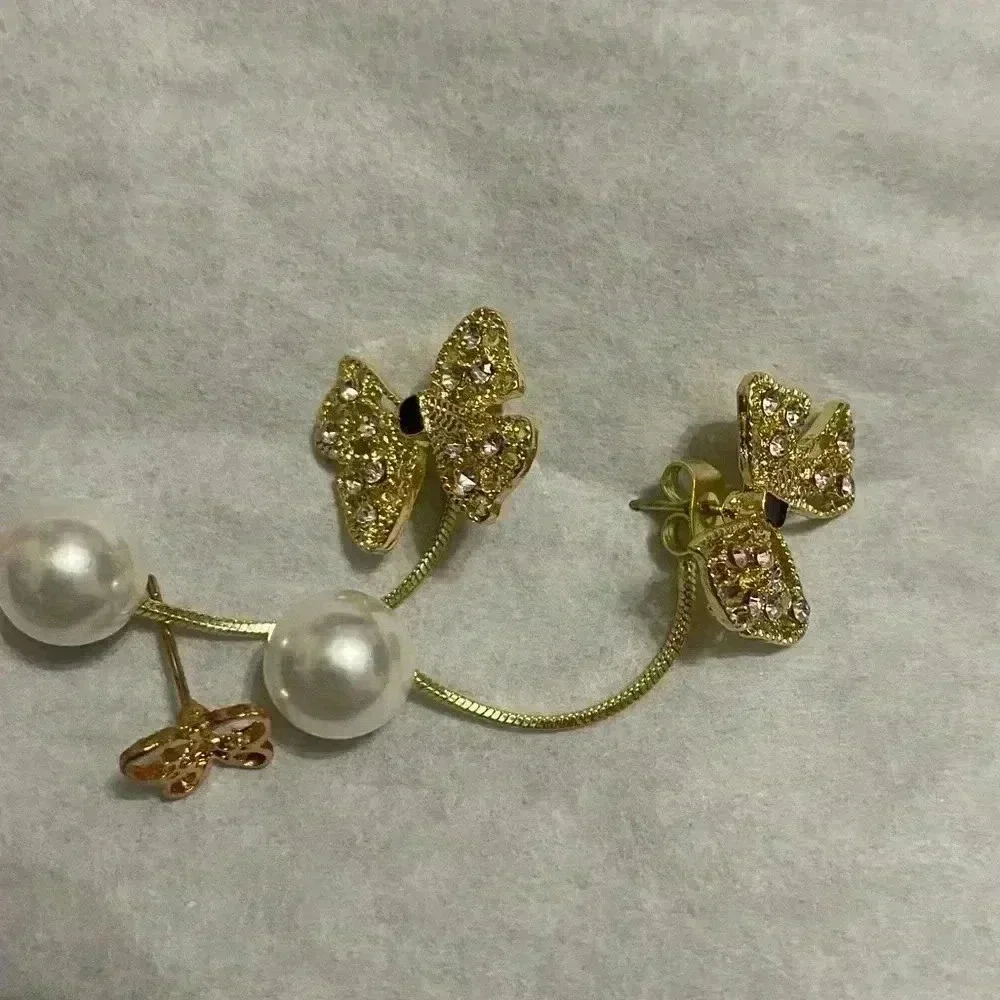 Gold & Crystal Earring Bundle